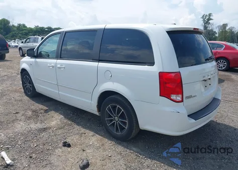 2014 Dodge Grand Caravan Sxt 30Th Anniversary z USA, uszkodzony, nr VIN 2C4RDGCG7ER417447